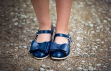 Load image into Gallery viewer, [Navy] Bow Shoes
