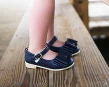 Load image into Gallery viewer, [Navy] Bow Shoes
