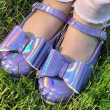 Load image into Gallery viewer, [Iridescent Lavender] Bow Shoes
