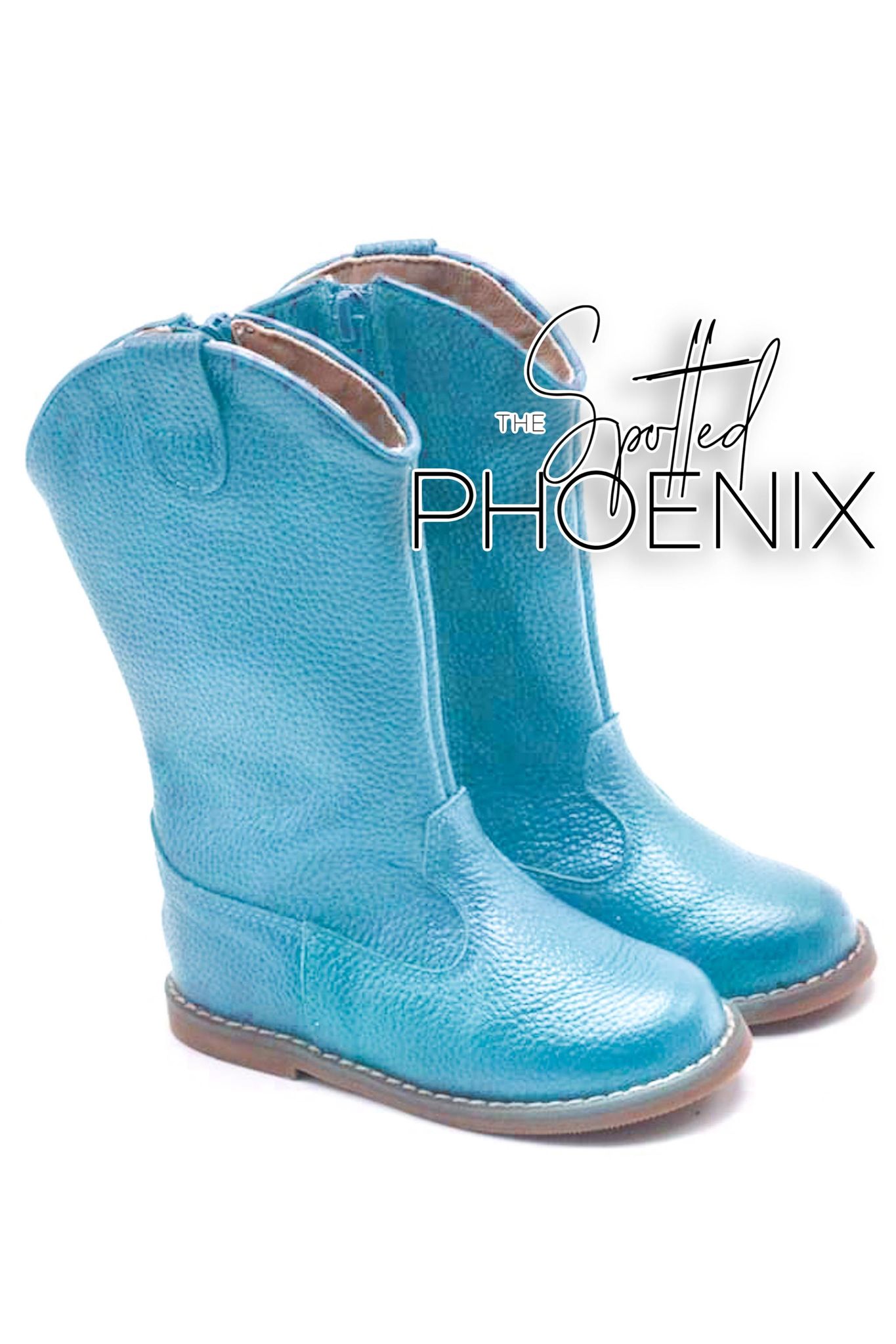 [Turquoise] Cowboy Boots