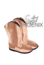 Load image into Gallery viewer, [Rose Gold] Cowboy Boots
