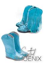 Load image into Gallery viewer, [Turquoise] Cowboy Boots
