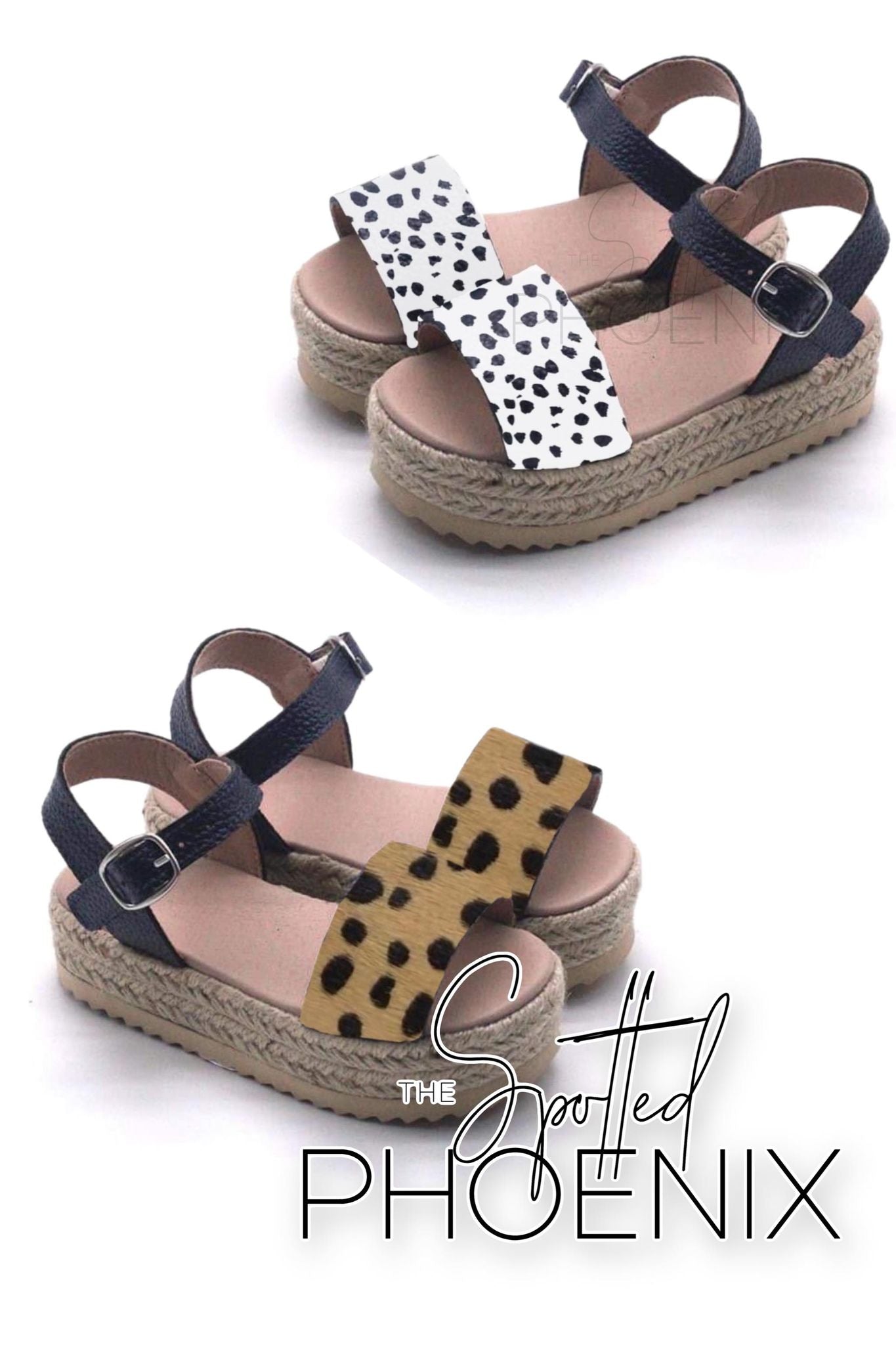 [Cheetah] Espadrille Sandals