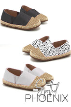 Load image into Gallery viewer, [White] Espadrille Slides
