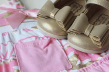 Load image into Gallery viewer, [Gold Shimmer] Bow Shoes

