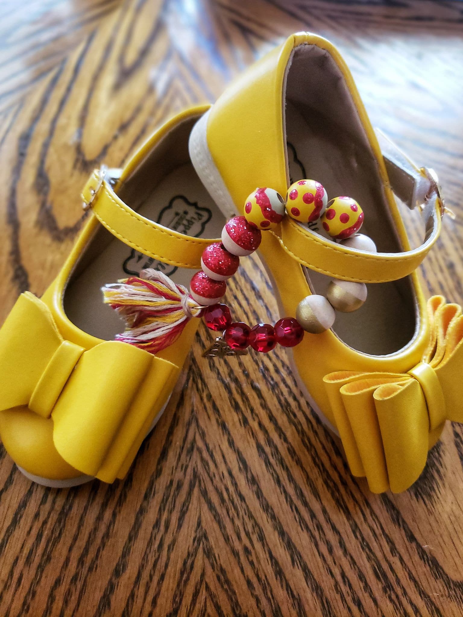 [Yellow] Bow Shoes