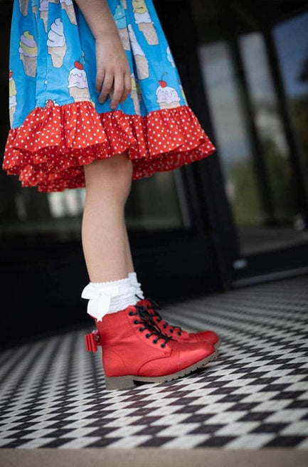 [Red Shimmer] Boots