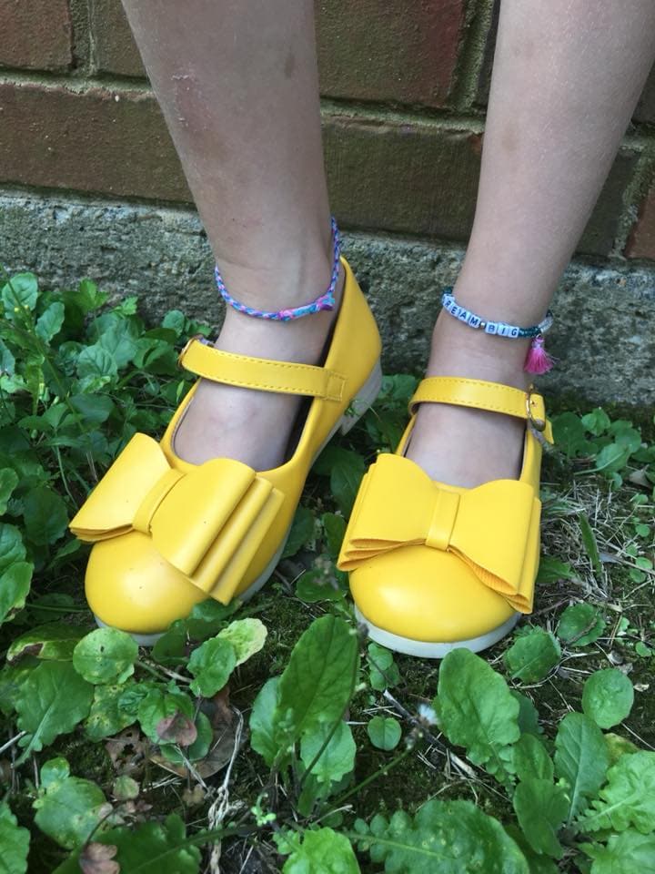 [Yellow] Bow Shoes