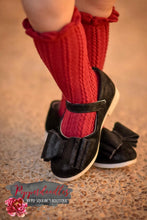 Load image into Gallery viewer, [Black Brushed] Bow Shoes
