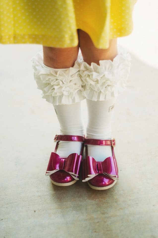 [Berry] FLAWED Bow Shoes
