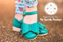 Load image into Gallery viewer, [Turquoise] Bow Shoes
