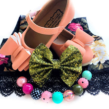 Load image into Gallery viewer, [Peach] Bow Shoes
