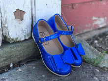 Load image into Gallery viewer, [Blue Sparkle] Bow Shoes
