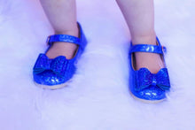 Load image into Gallery viewer, [Blue Sparkle] Bow Shoes
