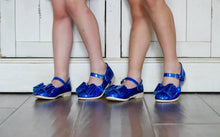 Load image into Gallery viewer, [Blue Sparkle] Bow Shoes
