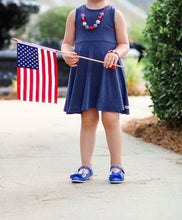 Load image into Gallery viewer, [Blue Sparkle] Bow Shoes
