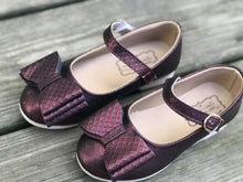 Load image into Gallery viewer, [Black Cherry] Bow Shoes
