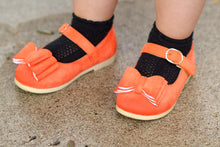 Load image into Gallery viewer, [Orange Suede] Bow Shoes
