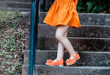 Load image into Gallery viewer, [Orange Suede] Bow Shoes
