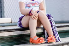 Load image into Gallery viewer, [Orange Suede] Bow Shoes
