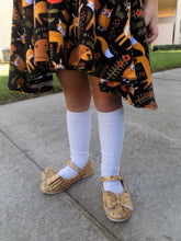 Load image into Gallery viewer, [Gold Speck Cork] Bow Shoes
