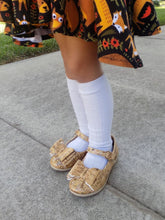 Load image into Gallery viewer, [Gold Speck Cork] Bow Shoes
