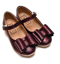 Load image into Gallery viewer, [Black Cherry] Bow Shoes
