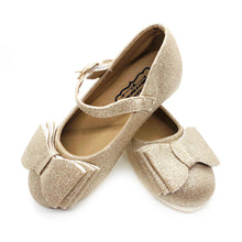Load image into Gallery viewer, [Glitter Gold] Bow Shoes
