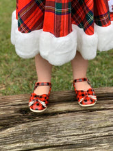 Load image into Gallery viewer, [Red Buffalo Plaid] Bow Shoes
