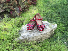 Load image into Gallery viewer, [Red Buffalo Plaid] Bow Shoes
