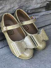 Load image into Gallery viewer, [Glitter Gold] Bow Shoes
