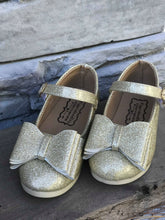 Load image into Gallery viewer, [Glitter Gold] Bow Shoes
