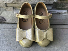 Load image into Gallery viewer, [Glitter Gold] Bow Shoes
