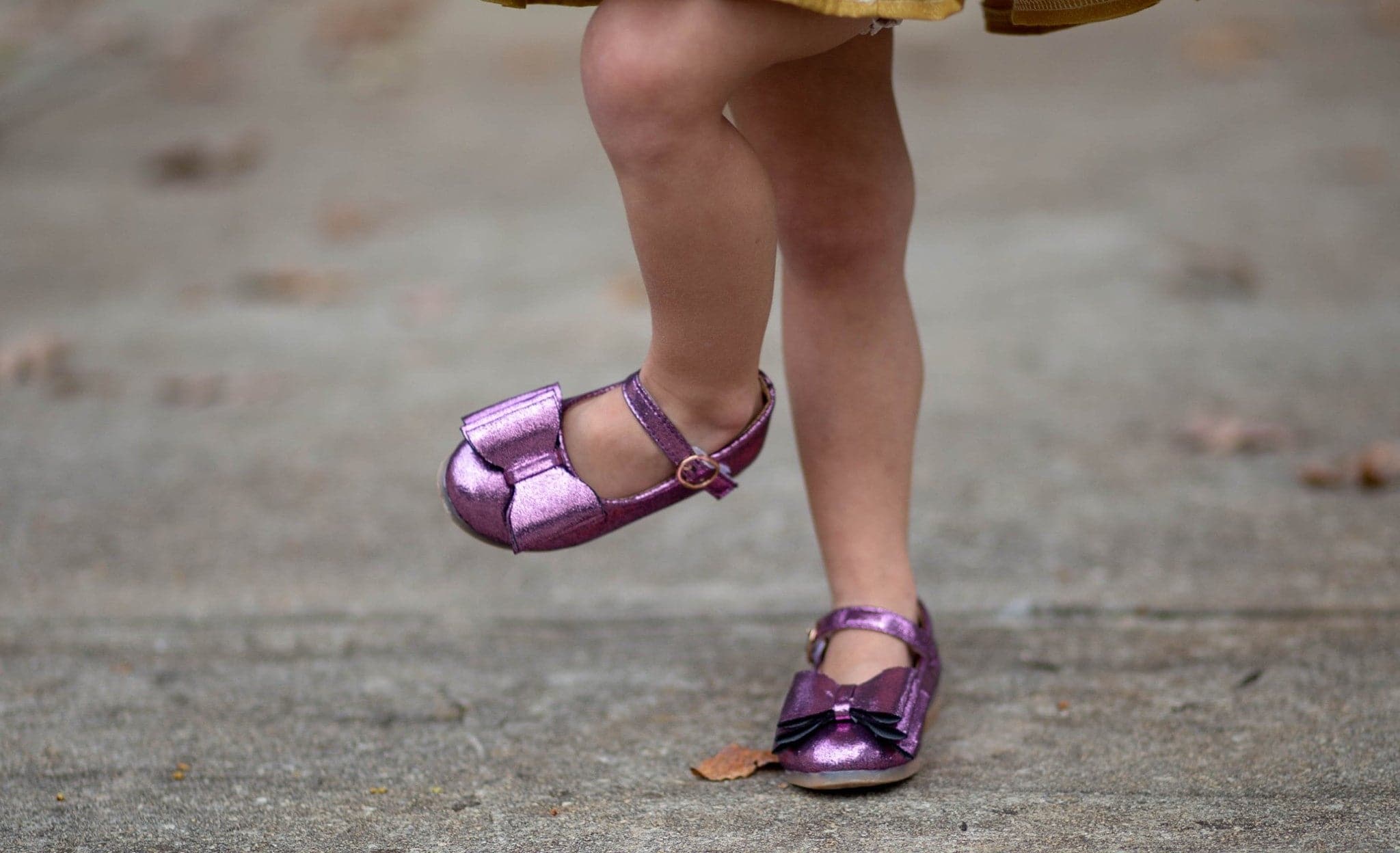 [Eggplant Shimmer] Bow Shoes