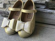 Load image into Gallery viewer, [Glitter Gold] Bow Shoes
