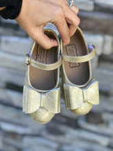 Load image into Gallery viewer, [Glitter Gold] Bow Shoes
