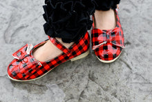 Load image into Gallery viewer, [Red Buffalo Plaid] Bow Shoes
