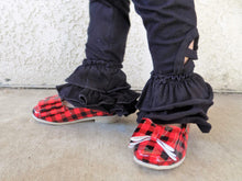 Load image into Gallery viewer, [Red Buffalo Plaid] Bow Shoes
