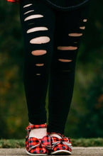 Load image into Gallery viewer, [Red Buffalo Plaid] Bow Shoes
