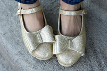 Load image into Gallery viewer, [Glitter Gold] Bow Shoes
