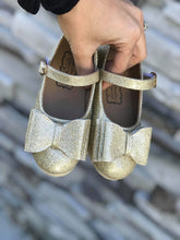 Load image into Gallery viewer, [Glitter Gold] Bow Shoes

