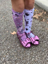 Load image into Gallery viewer, [Eggplant Shimmer] Bow Shoes
