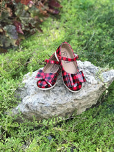 Load image into Gallery viewer, [Red Buffalo Plaid] Bow Shoes
