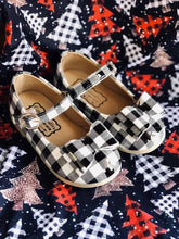 Load image into Gallery viewer, [White Buffalo Plaid] Bow Shoes
