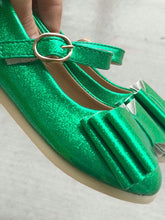 Load image into Gallery viewer, [Glitter Green] Bow Shoes
