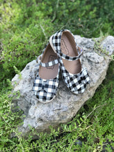 Load image into Gallery viewer, [White Buffalo Plaid] Bow Shoes

