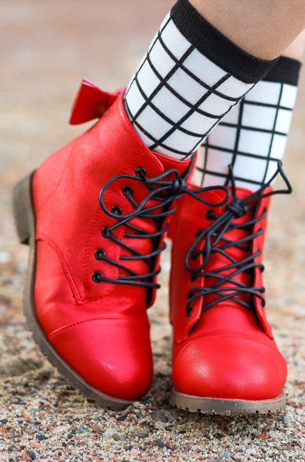 [Red Shimmer] Boots