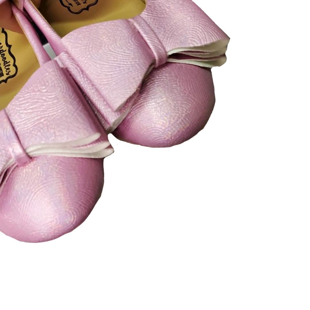 [Light Pink] Flawed Bow Shoes