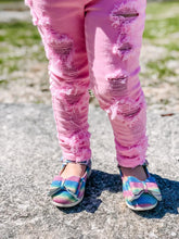 Load image into Gallery viewer, [Glitter Rainbow] Bow Shoes
