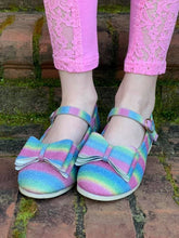 Load image into Gallery viewer, [Glitter Rainbow] Bow Shoes
